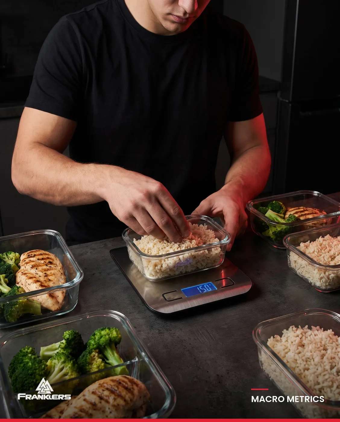 Meal prep del domingo con MACRO METRICS